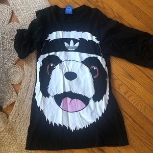 Adidas tee shirt dress